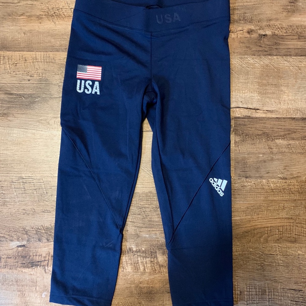 Adidas USA Cropped Leggings